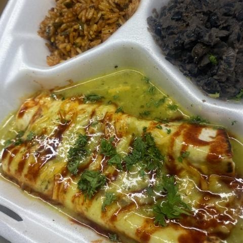 Cheese Enchilada Plate